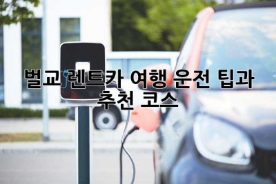 벌교 렌트카 여행: 운전 팁과 추천 코스