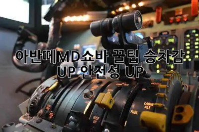 아반떼MD쇼바 꿀팁🍯 승차감 UP! 안전성 UP!