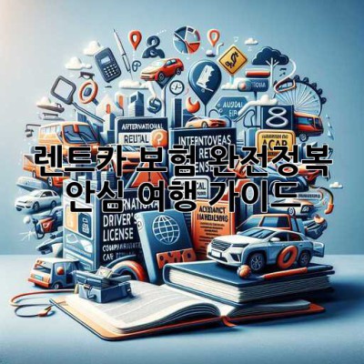 🚗 렌트카 보험 완전정복: 안심 여행 가이드 🗺️