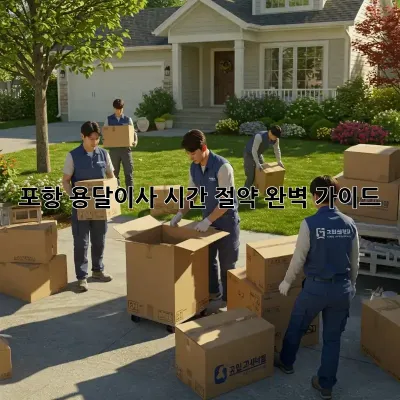 포항 용달이사 시간 절약 완벽 가이드!