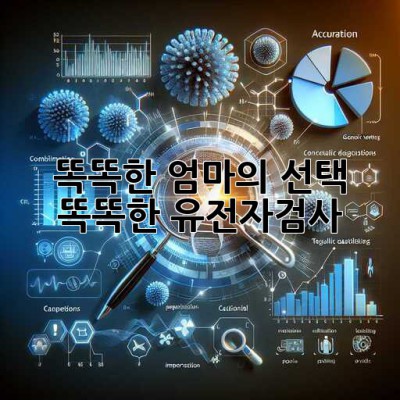 똑똑한 엄마의 선택! 똑똑한 유전자검사 👍